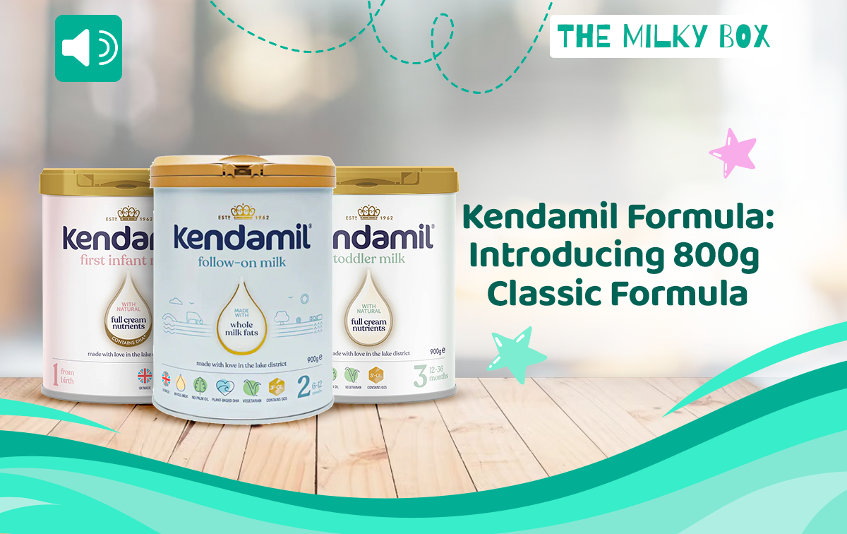 Kendamil Formula: Introducing 800g Classic Formula | The Milky Box