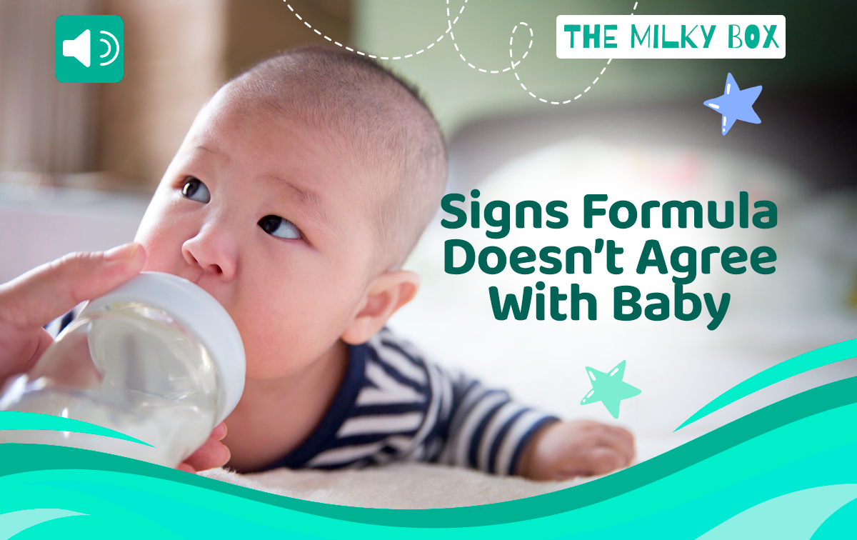 Signs Formula Doesn’t Agree with Baby | The Milky Box